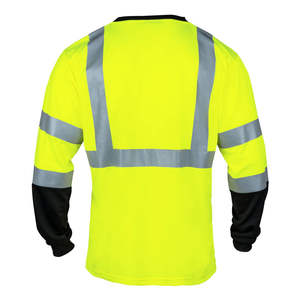 2026 Mangas reflectantes de seguridad de clase 1 de alta visibilidad, impermeables, de poliéster y seda, de manga larga, para venta al por mayor - Product Image 2