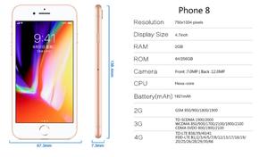 โทรศัพท์<span class=keywords><strong>มือ</strong></span>ถือมือ<span class=keywords><strong>สอง</strong></span>ของแท้ สำหรับสมาร์ทโฟน รุ่น 8 <span class=keywords><strong>6S</strong></span> 7 7plus 8 <span class=keywords><strong>Plus</strong></span> เครื่องปลดล็อคแล้ว - Product Image 4