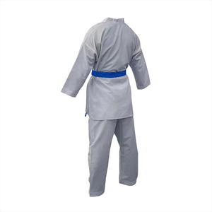 ชุดเทควันโดสีพื้นสำหรับผู้ชาย งานผลิตระดับมืออาชีพ ดีไซน์ใหม่ ขายดี - Product Image 3