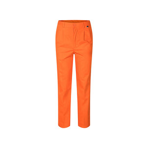 Conjunto de Chaqueta y Pantalones de Trabajo de Alta Visibilidad en Naranja, Ropa de Seguridad Reflectante de Manga Larga para Uso Industrial - Product Image 5