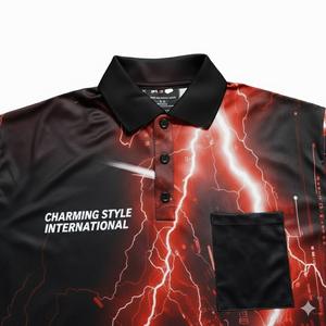 Camiseta de Polo Personalizada para Dardos, Camisetas de Dardos Sublimadas - Product Image 3