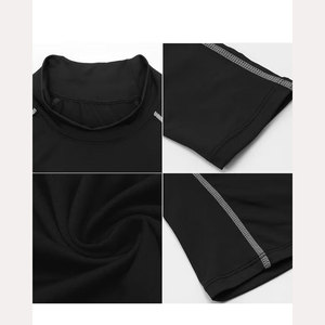 Veste de sport pour homme à séchage rapide, manches longues, respirante, absorbant l'humidité, pour le basketball, la course à pied et l'entraînement - Product Image 2