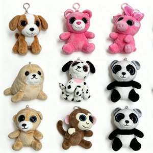 Customized Plush Animal Key Chains Cartoon Soft Stuffed Toys For Kids And Collectors 3D Shape Design - Product Image 3