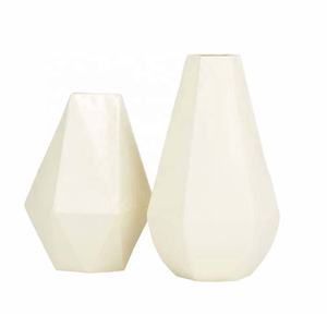 Juego de florero de mesa moderno hecho a mano, florero de Metal de brote redondo de alta calidad para el hogar, oficina, sala de estar, decoración, 2 floreros de aluminio - Product Image 1