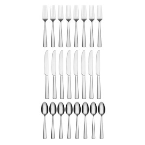 Fourchette de table classique plaquée argent, manche en acier inoxydable poli miroir, pour occasions de mariage - Product Image 2