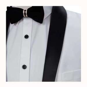 Trajes formales de negocios para hombre, hechos a medida, de alta calidad, de algodón, corte ajustado, de moda, para fiestas y oficina. - Product Image 4