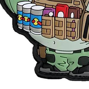 Private Soft Silicone PVC <b>Sew</b>-<b>On</b> <b>Patches</b> for Clothing and Hats Wholesale Bulk Quantity Twill Fabric PVC <b>Patch</b> - Product Image 2