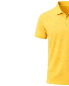 Camiseta Polo de Algodón Amarilla Personalizada para Hombre, Corte Clásico, Manga Corta, Ropa Casual de Verano, Logotipo Personalizado, Fabricante OEM, Suministro al por Mayor - Product Image 3
