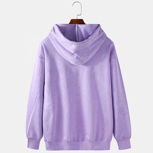 Sudadera con Capucha de Astronauta, Color Lavanda Morado, Estampado Gráfico de Planetas, Sudadera Extra Grande de Felpa Gruesa, Personalizada - Product Image 2