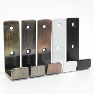 ตะขอแขวนผนังโลหะแบบมินิมอล ตะขอเดี่ยว ป้องกันสนิม ติดตั้งแบบเจาะ - Product Image 4