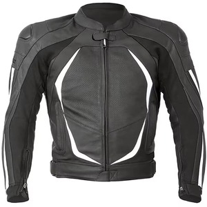 <b>Men's</b> Winter Casual <b>Leather</b> <b>Jacket</b> with Front Logo Breathable Windproof Design High Quality - Product Image 6