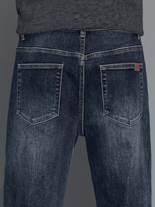 Jean ample vintage à jambes larges pour homme |   Jean baggy en coton respirant et léger |   Jeans tendance rétro style skater - Product Image 5