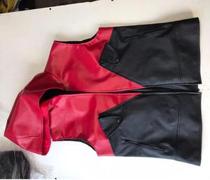 2026 New High Quality <b>Leather</b> Motorcycle Racing Vest Men Plus Size Custom Safety Riding Vest Waterproof Breathable Manufacturer - Product Image 4