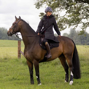 Vêtements d'équitation, veste rembourrée en coton, veste mi-longue, grande taille, manteau épais pour les filles équitationuses - Product Image 4