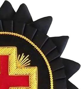 ตราอัศวินเทมพลาร์ - งานปักดิ้นทอง - Product Image 4