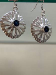 German Silver Zircon Gemstone <b>Earring</b> Quality For Jewelry Style Unique classic <b>Earring</b> Gemstone Handmade Birthstone Handmade - Product Image 4