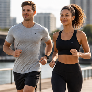 Ropa Deportiva Unisex Personalizada al por Mayor - Ropa Deportiva de Poliéster Premium Transpirable que Absorbe la Humedad para Correr, Gimnasio y Entrenamientos - Product Image 6