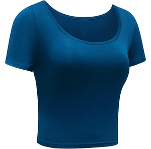 Top corto transpirable para mujer, totalmente personalizado, nueva moda, gran venta, calidad premium, a un precio razonable. - Product Image 3