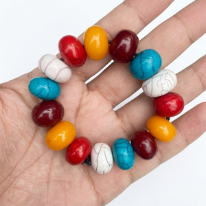 Cuentas de Resina Coloridas con Forma de Fruta y Redondas para Hacer Joyas, Manualidades, Decoración de Bodas - Product Image 1