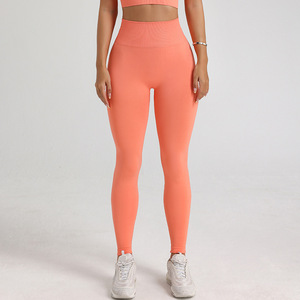 Leggings de Yoga para Mujer con Efecto Scrunch Butt, Control de Abdomen, Pantalones para Gimnasio, Fitness, Running y Entrenamiento, Venta al por Mayor OEM ODM - Product Image 3