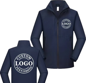 Custom Couple Hooded Varsity Jacket Personalized Photo Text/Logo Front Lightweight Full Zip Zipper Pockets Loose Casual Winter - Product Image 1