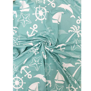 Camisa de Verano para Hombre, Diseño Original, Tela Jersey, Logotipo Frontal, Estampado Tropical Náutico, Verde, Casual, Manga Corta - Product Image 4