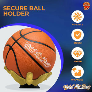 Soporte para Pelotas Grande con Forma de Mano, de Resina, con Base Deportiva Resistente, Alta Calidad, 1 Año de Garantía - Product Image 3