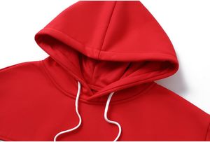 Sudadera con Capucha para Hombre, Diseño Color Block, Corte Regular, Informal, Tejida, con Bolsillo, Estilo Otoñal, Rojo, Gris, Negro - Product Image 2