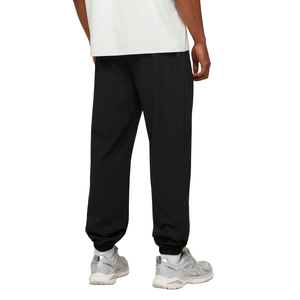 Customized Men Logo <b>Fleece</b> <b>Trouser</b> Relaxed Fit Drawstring Waist Open Hem Streetwear Pants OEM Apparel Factory Wholesale Supplier - Product Image 2
