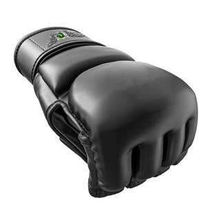 Professional Leather MMA Gloves-Lightweight Non-Slip & Waterproof for Striking <b>Ground</b> Training Fitness & Martial Arts - Product Image 2