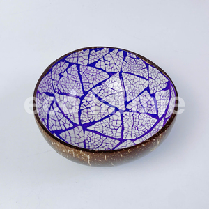 Ready to ship - Coconut lacquer bowl eggshell inlay lacquered coco shell bowls best price from <b>Vietnam</b> factory - Product Image 3