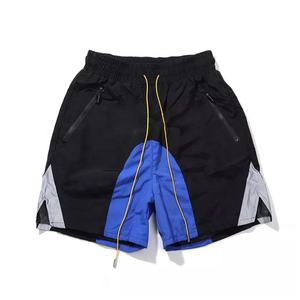 Pantalones cortos de playa de lona de cintura media para hombre con logotipo personalizado 2025, pantalones cortos deportivos informales con estampado de sublimación para correr de alta calidad - Product Image 1