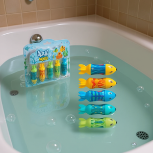 Aqua World Torpedo Fish Bath Toys sommergibili, 5 pezzi, per bambini da 2 a 4 anni - Product Image 3