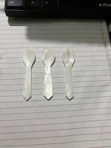 Cuchara de caviar de nácar, cuchara de caviar hecha a mano de concha de mar de alta calidad, cuchara de caviar MOP a precios con descuento - Product Image 4