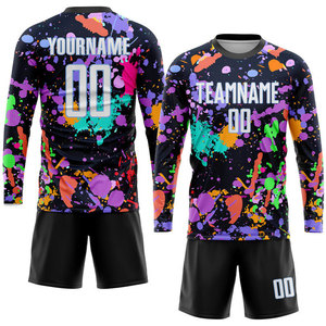 Camisetas y Uniformes de Fútbol de Poliéster 100% de Primera Calidad al por Mayor, Camisetas de Fútbol de Secado Rápido para Adultos y Niños - Product Image 6