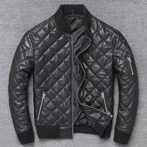 Chaquetas de Cuero para Motociclistas de Alta Calidad, Color Negro, Talla Grande, Estilo Punk, Personalizadas y Elegantes para Hombre - Product Image 5