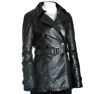 Servicios OEM, Chaqueta de Cuero para Mujer con Logotipo Personalizado de Alta Calidad, Nuevo Diseño, Hecha en Pakistán - Product Image 1