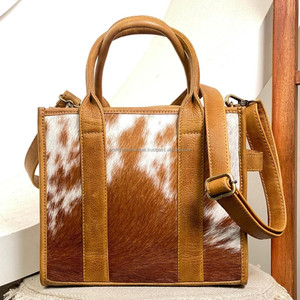 กระเป๋าถือสตรีกระเป๋าสะพายไหล่หนังวัวแท้สำหรับผู้หญิง, กระเป๋าช้อปปิ้งแบบด้านเดียวหรูหราดีไซน์เนอร์ขนาดใหญ่ - Product Image 3