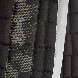 Almohadilla de montura para caballo acolchada y transpirable con franja lateral y cierre de velcro para doma clásica - Product Image 6