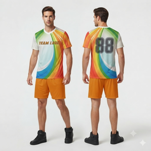 Uniforme d'équipe de badminton pour hommes de qualité supérieure, maillot personnalisé à séchage rapide avec short assorti pour les clubs, les écoles et les ligues - Product Image 6