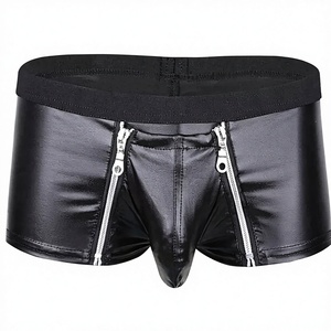 Custom <b>Mens</b> <b>Compression</b> Gym <b>Shorts</b> Shiny Stretch Breathable Spandex/Polyester Sports <b>Shorts</b> Quick Dry Athletic Training OEM ODM - Product Image 1