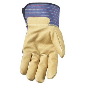 Leather Made Custom Design Breathable Daily Use Safety <b>Gloves</b> with Cotton Lining Lightweight and <b>Touchscreen</b> Compatible - Product Image 2