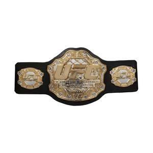 Cinturón de Campeonato de Judo y Boxeo UFC Personalizado de Aleación de Zinc, Color y Logotipo Personalizables, Equipo Profesional de Entrenamiento de Artes Marciales - Product Image 1