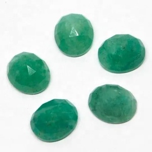 Compre Amazonita Natural de 6mm y 8mm, Corte Rosa, Cabujón Ovalado, Gema Semipreciosa Suelta para Joyería, Venta al Por Mayor, Productos Recién Llegados - Product Image 2