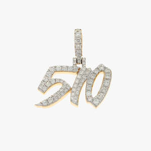 RB Gems 925 Sterling Silver Iced-Out VVS Moissanite Pendant <b>Gold</b>-Tone <b>Statue</b> of Liberty Hip-Hop Charm Gift - Product Image 2