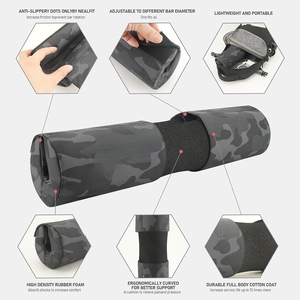 Cómoda Almohadilla para Pesas de Cuello y Hombros para Hombres y Mujeres, para Levantamiento de Pesas, Sentadillas y Empujes de Cadera en el Gimnasio - Product Image 3