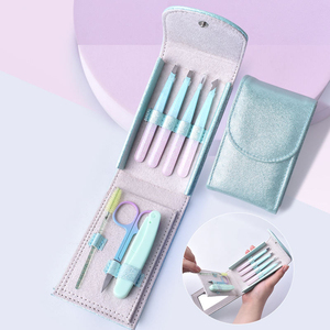 Kit de Pinzas para Cejas, Nuevo, para Cuidado Personal en Casa y Viajes, Juego de Depilación de Cejas de Acero Inoxidable con Logotipo Personalizado - Product Image 5