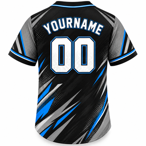 Camiseta de Béisbol Personalizada Sinewy, de Alta Calidad, Impresión Digital, Absorbe la Humedad, Secado Rápido, Transpirable, Corte Holgado, Manga Corta, para Hombre Adulto - Product Image 3