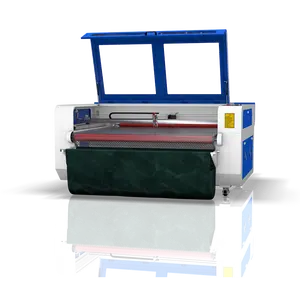 China supplier factory cheap sale Industrial Automatic CNC Fabric Cloth Cutting Textile Machine with co2 laser tube