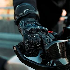 Guantes de Motocicleta para Exteriores con Pantalla Táctil, Fibra de Aramida Completa, Protectores de Nudillos Rígidos, Impermeables y con Protección UV - Product Image 4